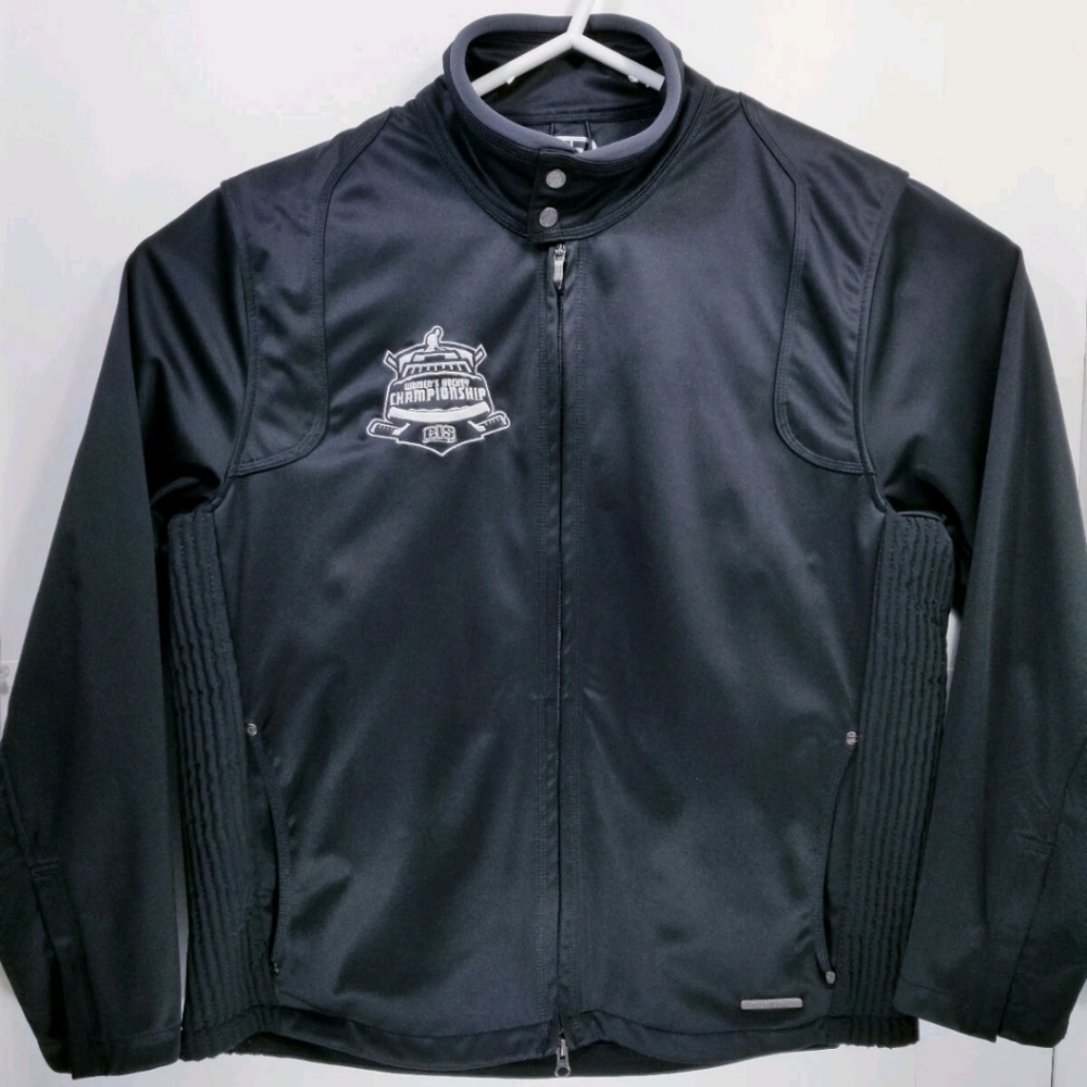 OGIO CIS Womens Hockey Championship Large Full Zip Jacket Softshell Polyester